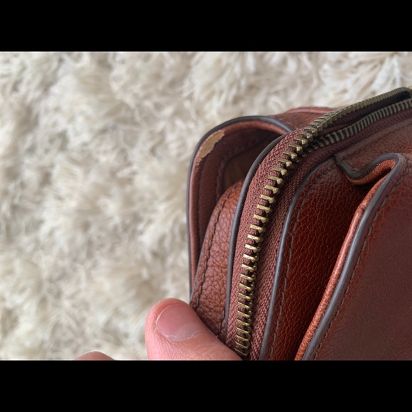FOSSIL Brown Crossbody Bag - Picture 5 of 6